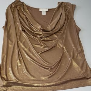 GOLD LUREX TOP